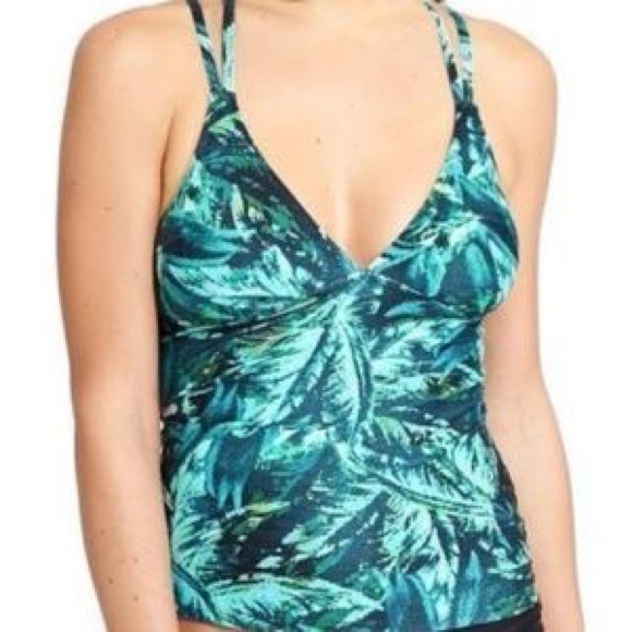 🆕 Athleta Napali Cross Strap Tankini Swim Top - Picture 2 of 8
